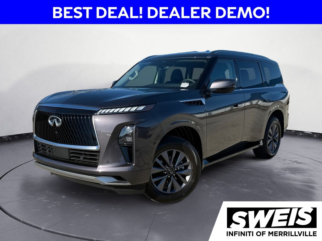 Anthracite Gray 2026 INFINITI QX80 Pure 4WD SUV / Crossover All-Wheel Drive 9-Speed Automatic