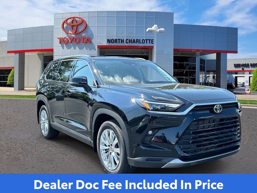 Midnight Black Metallic 2026 Toyota Grand Highlander SUV / Crossover All-Wheel Drive 8-Speed Automatic