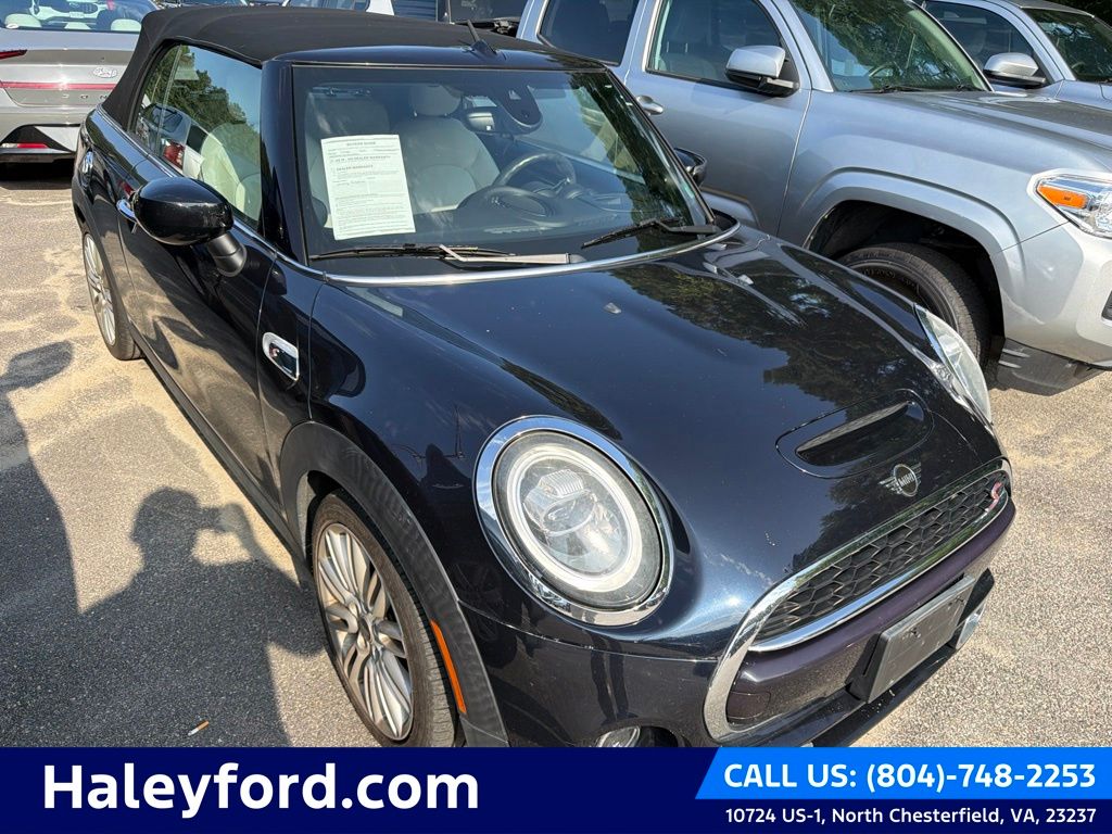 Black Metallic 2020 MINI Cooper Convertible Front-Wheel Drive Automatic