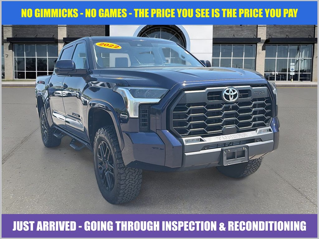 Blueprint 2022 Toyota Tundra SR5 CrewMax Cab 4WD Pickup Truck Four-Wheel Drive Automatic