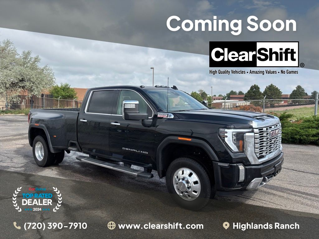 Onyx Black 2025 GMC Sierra 3500HD Pickup Truck Four-Wheel Drive Automatic