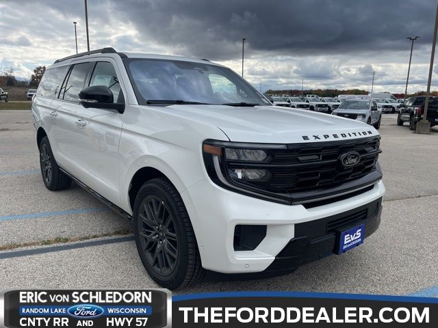 Star White Metallic Tri-Coat 2025 Ford Expedition SUV / Crossover Four-Wheel Drive Automatic
