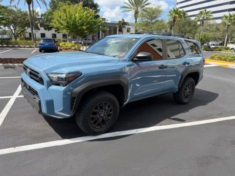 Blue 2026 Toyota 4Runner SUV / Crossover Four-Wheel Drive 8-Speed Automatic