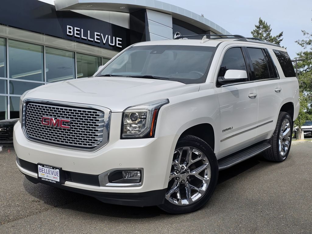White Frost Tricoat 2017 GMC Yukon Denali 4WD SUV / Crossover Four-Wheel Drive 8-Speed Automatic Overdrive