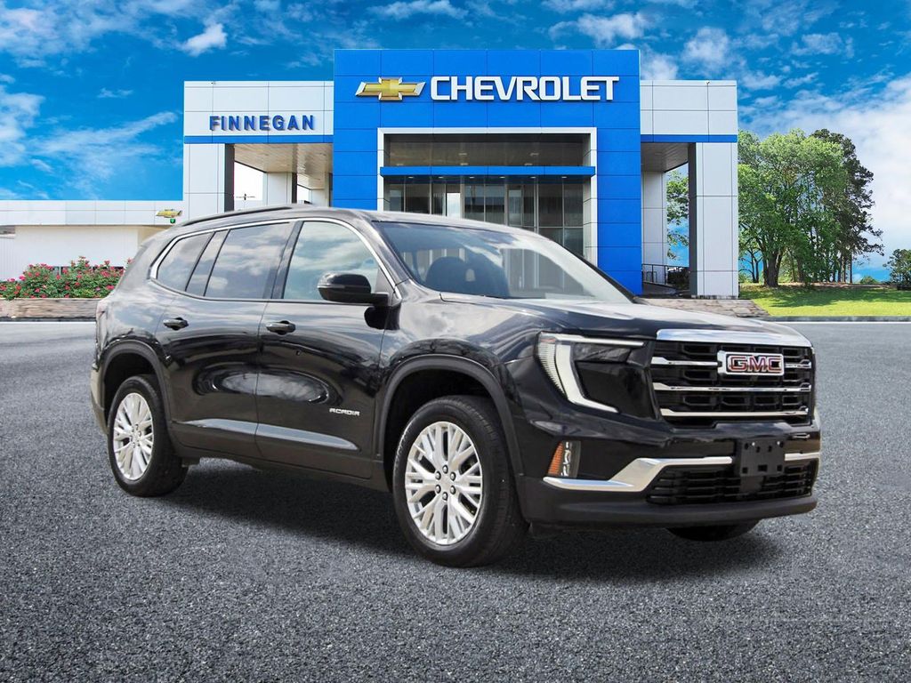 Black (Ebony Twilight Metallic) 2024 GMC Acadia Elevation AWD SUV / Crossover Four-Wheel Drive 8-Speed Automatic