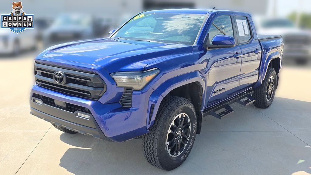 Blue Crush Metallic 2025 Toyota Tacoma Pickup Truck Four-Wheel Drive 8-Speed Automatic