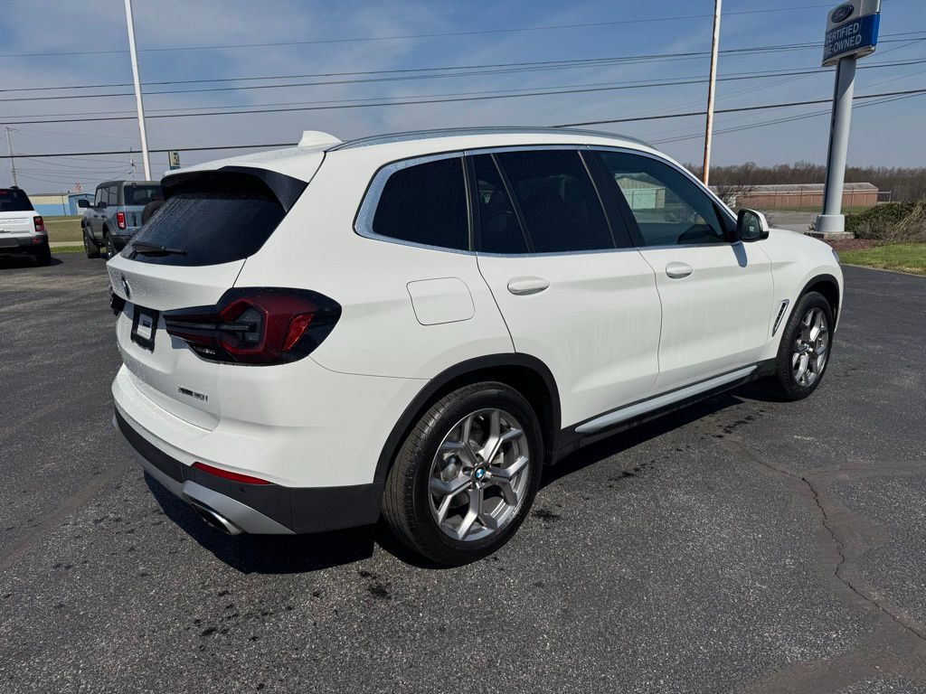 2023 BMW X3 xDrive30i White at Klick Lewis Buick Chevrolet