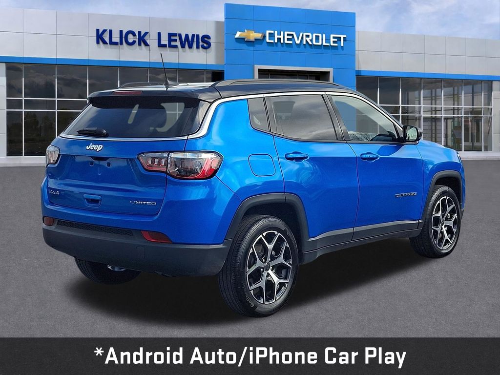 2025 Jeep Compass Limited Blue at Bob Ruth Ford