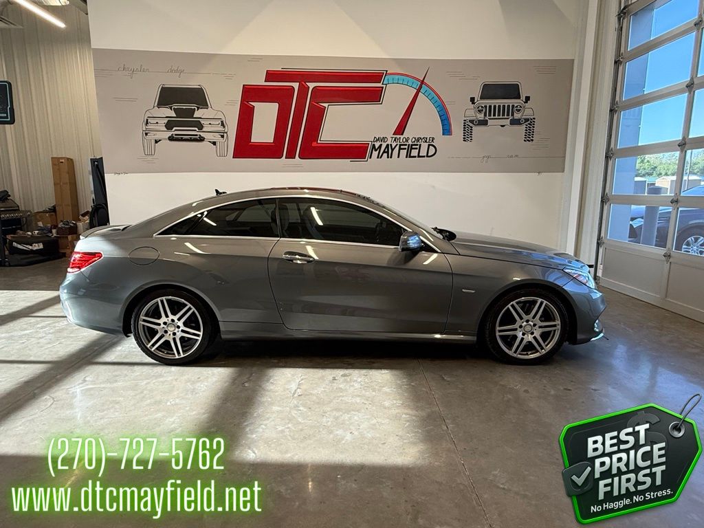 Silver 2016 Mercedes-Benz E-Class E 550 Coupe Coupe Rear-Wheel Drive 7-Speed Automatic