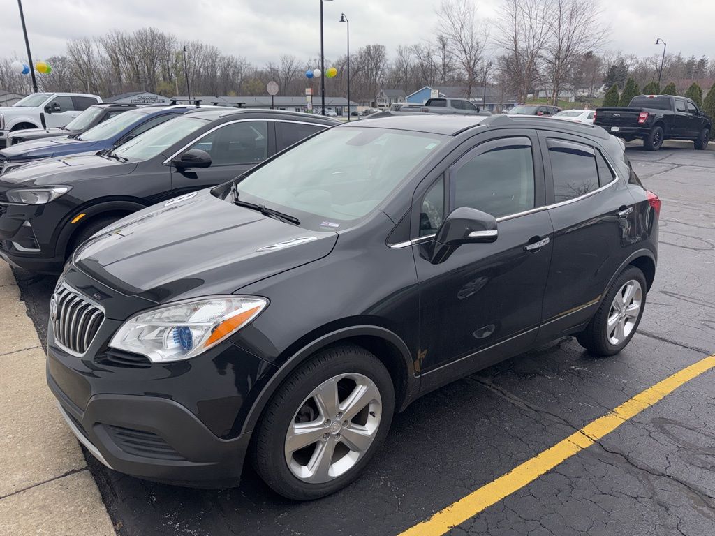 Carbon Black Metallic 2016 Buick Encore FWD SUV / Crossover Front-Wheel Drive 6-Speed Automatic Overdrive
