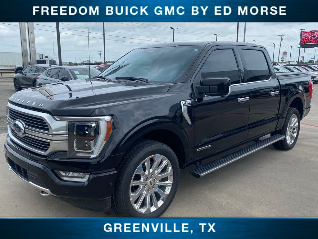 Black Metallic 2023 Ford F-150 Pickup Truck Four-Wheel Drive Automatic