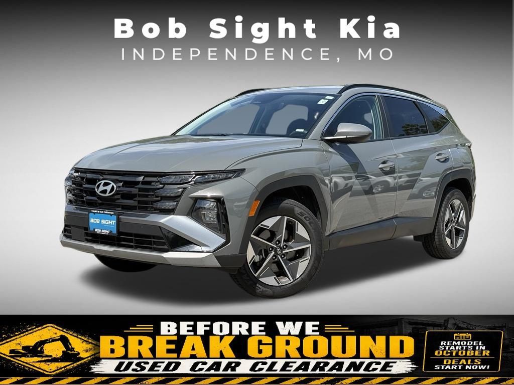 Hampton Gray 2025 Hyundai Tucson SUV / Crossover All-Wheel Drive 8-Speed Automatic