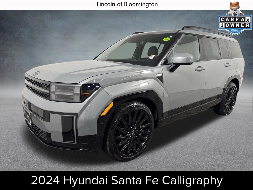 Gray 2024 Hyundai Santa Fe Calligraphy AWD SUV / Crossover All-Wheel Drive Automatic