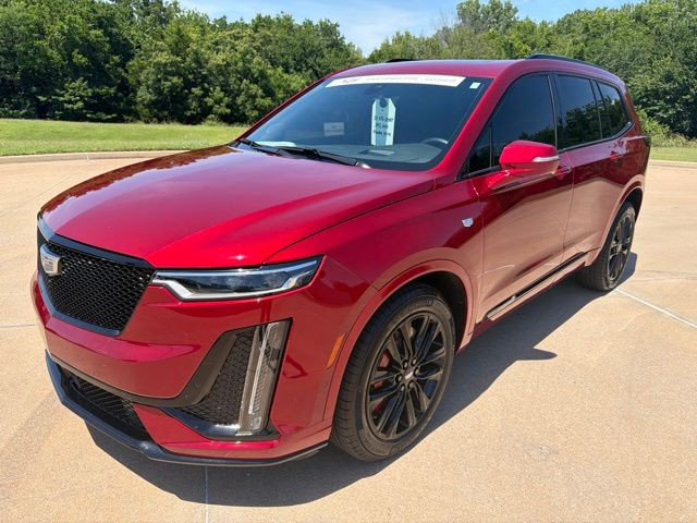 Radiant Red Tintcoat 2023 Cadillac XT6 Sport AWD SUV / Crossover Four-Wheel Drive 9-Speed Automatic