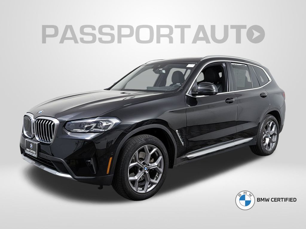 Black Sapphire Metallic 2023 BMW X3 SUV / Crossover All-Wheel Drive 8-Speed Automatic