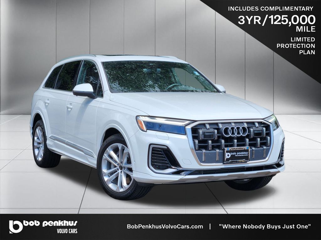 Silver 2025 Audi Q7 quattro Premium Plus 55 TFSI SUV / Crossover All-Wheel Drive 8-Speed Automatic