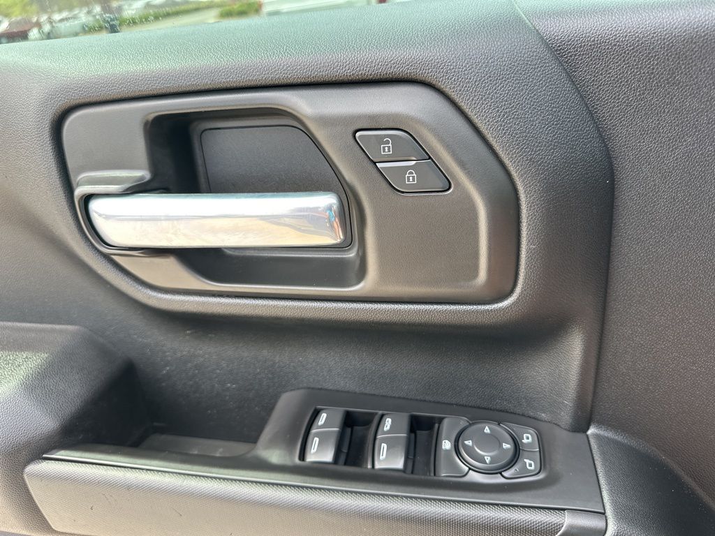 2021 Black Chevrolet Silverado 1500 Custom RWD Truck