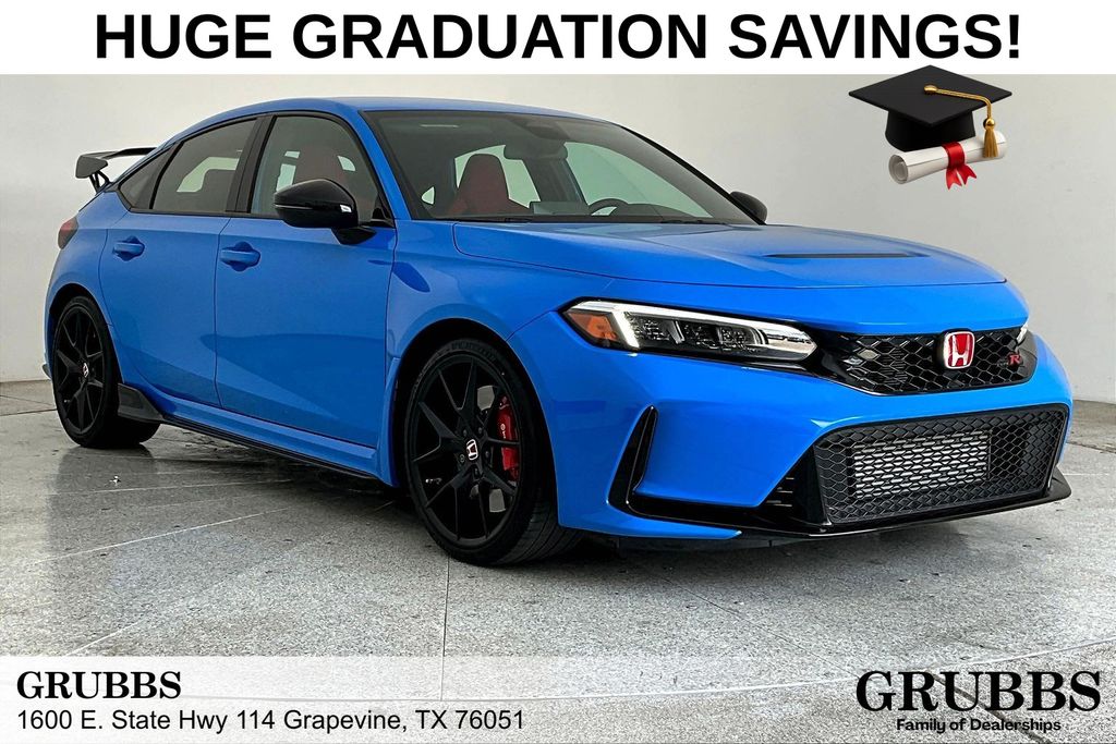 Boost Blue Pearl 2025 Honda Civic Type R FWD Hatchback Front-Wheel Drive 6-Speed Manual