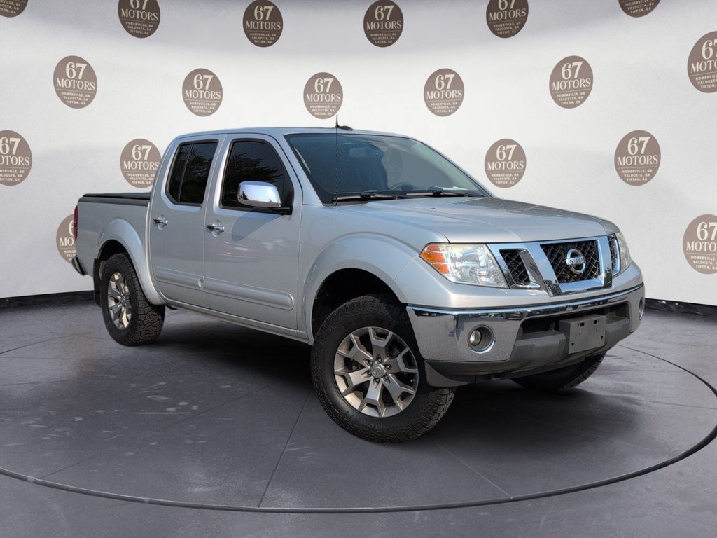 Brilliant Silver Metallic 2019 Nissan Frontier Pickup Truck Four-Wheel Drive 5-Speed Automatic Overdrive