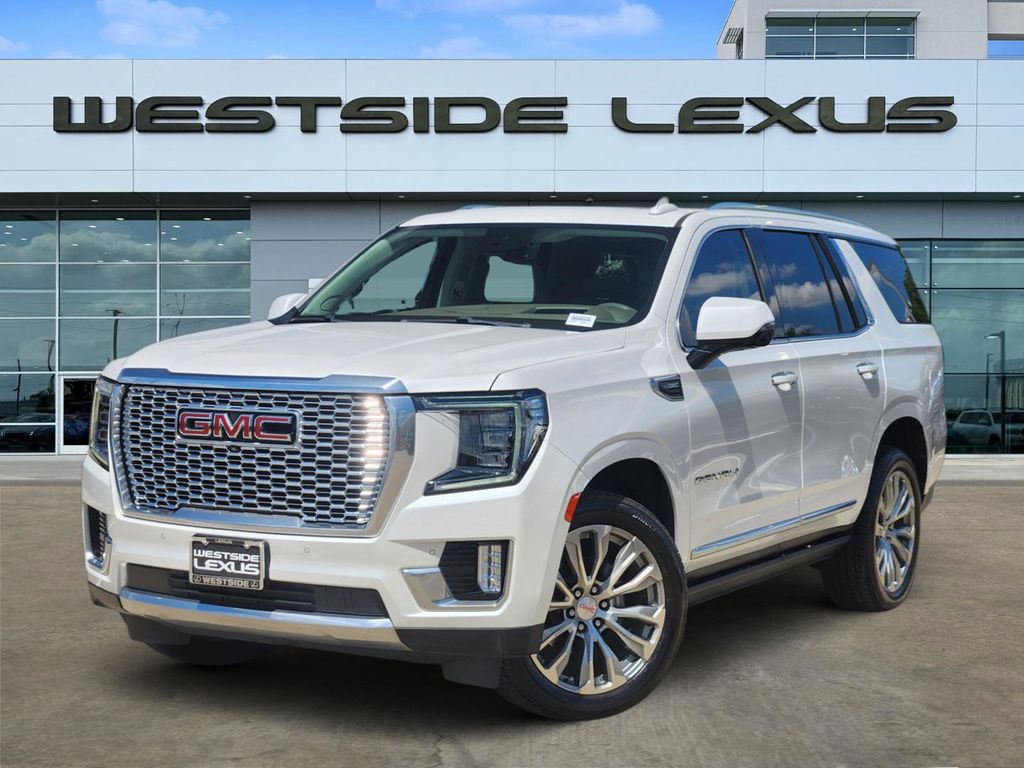 2023 GMC Yukon Denali White at Genesis of Spring