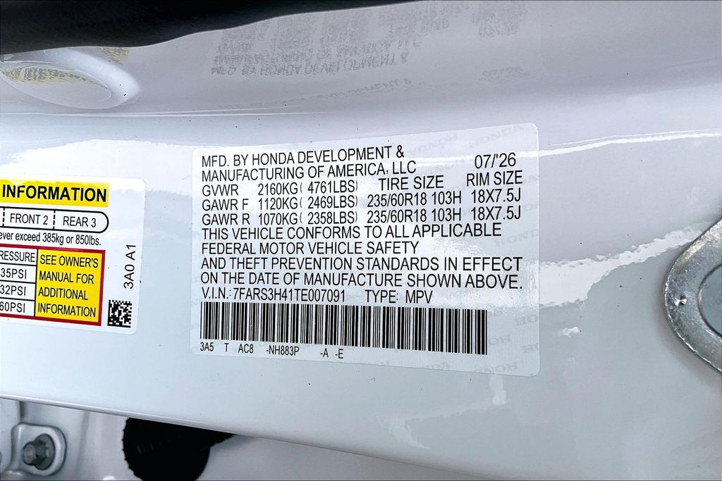 New 2026 Honda CR-V SUV