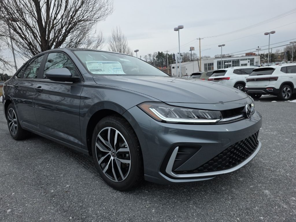 2026 Volkswagen Jetta 1.5T SE Gray at Subaru and VW of Moon Township