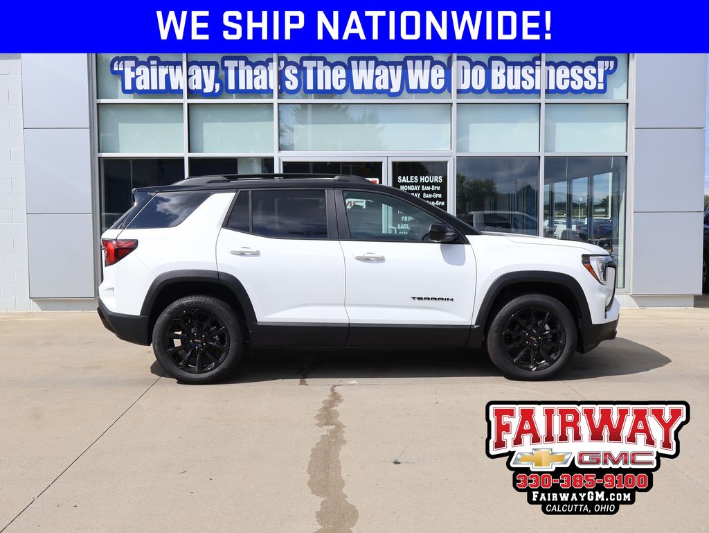 Summit White 2027 GMC Terrain SUV / Crossover Four-Wheel Drive 8-Speed Automatic