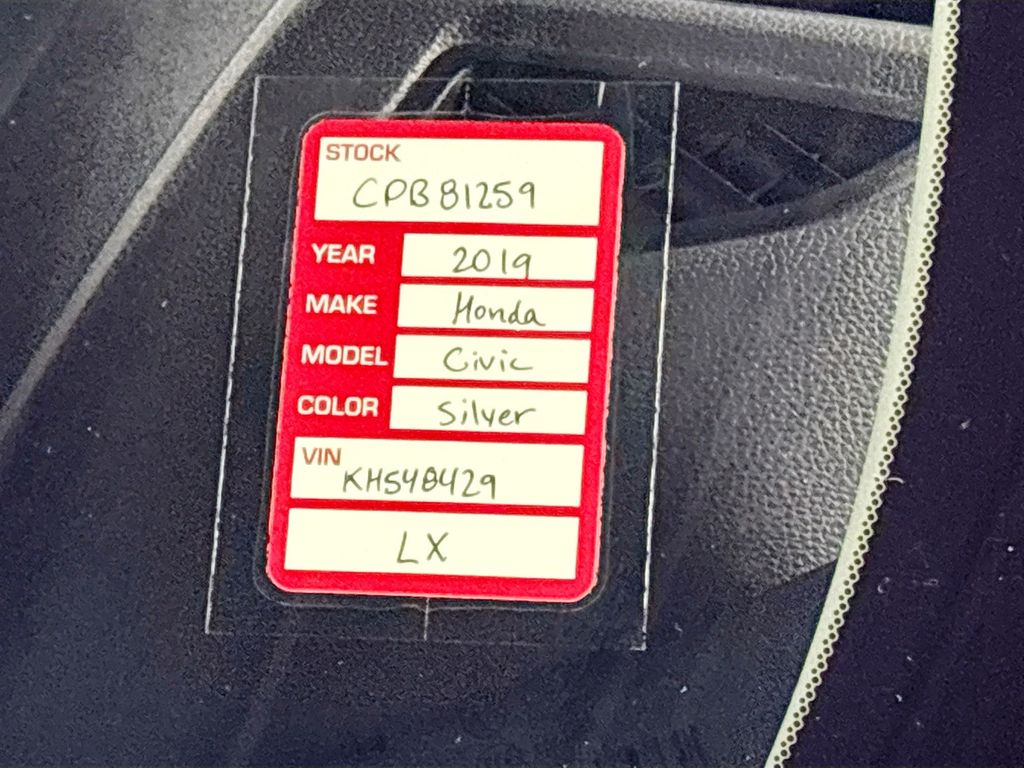 2019 Honda Civic LX