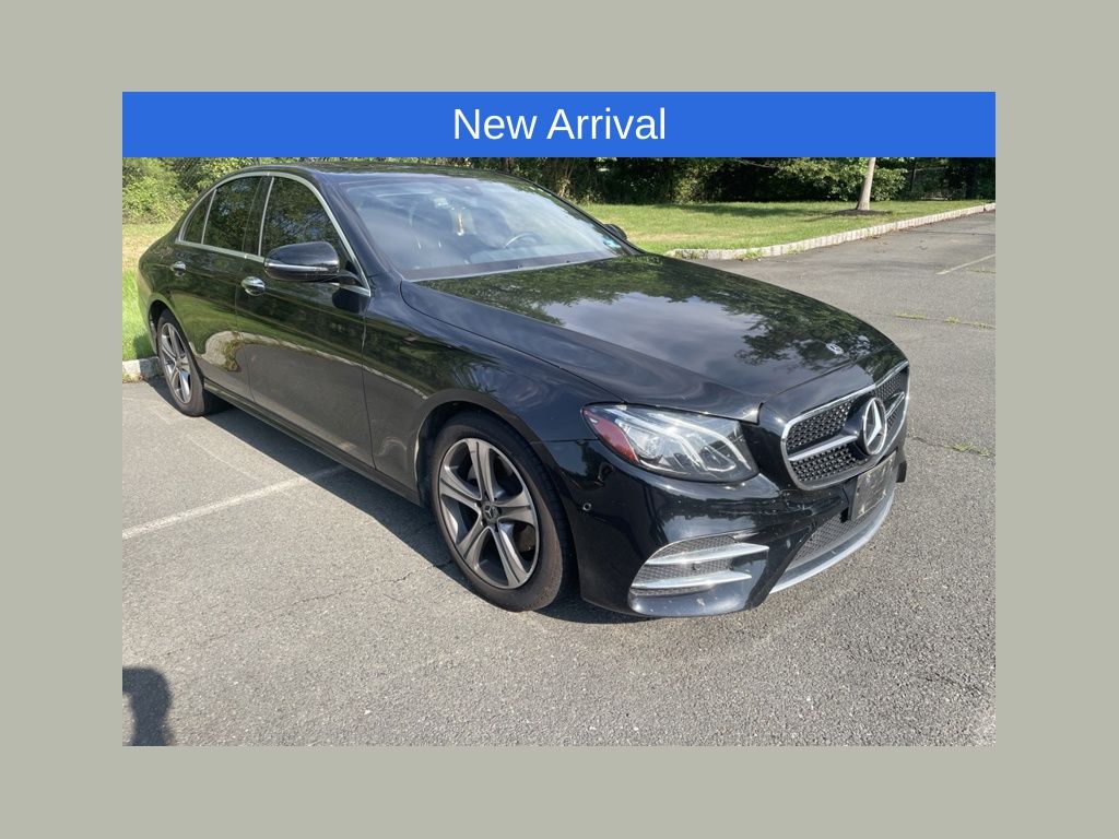 Black 2018 Mercedes-Benz E-Class Sedan All-Wheel Drive 9-Speed Automatic