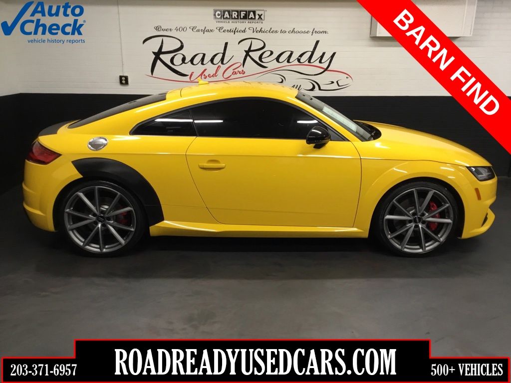 Vegas Yellow 2018 Audi TTS Coupe All-Wheel Drive 6-Speed Automatic