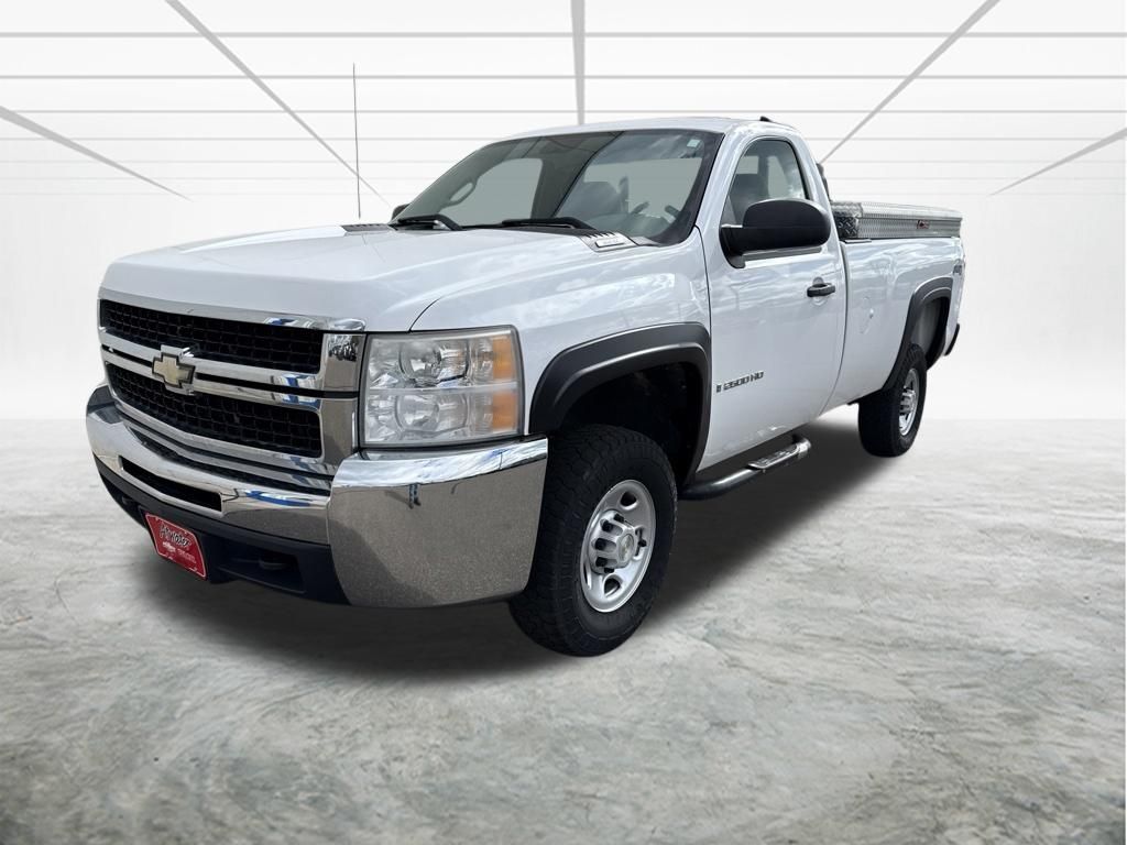 Summit White 2007 Chevrolet Silverado 2500HD Work Truck LB 4WD Pickup Truck Four-Wheel Drive 6-Speed Automatic Overdrive