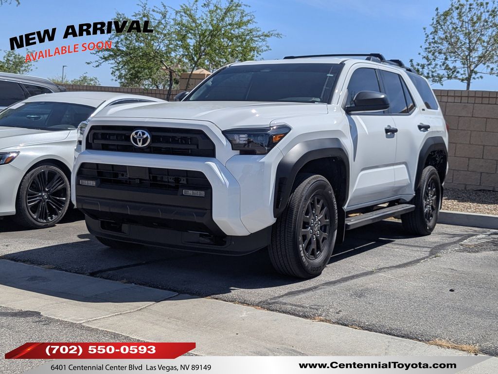 Ice 2025 Toyota 4Runner SR5 4WD SUV / Crossover Four-Wheel Drive 8-Speed Automatic