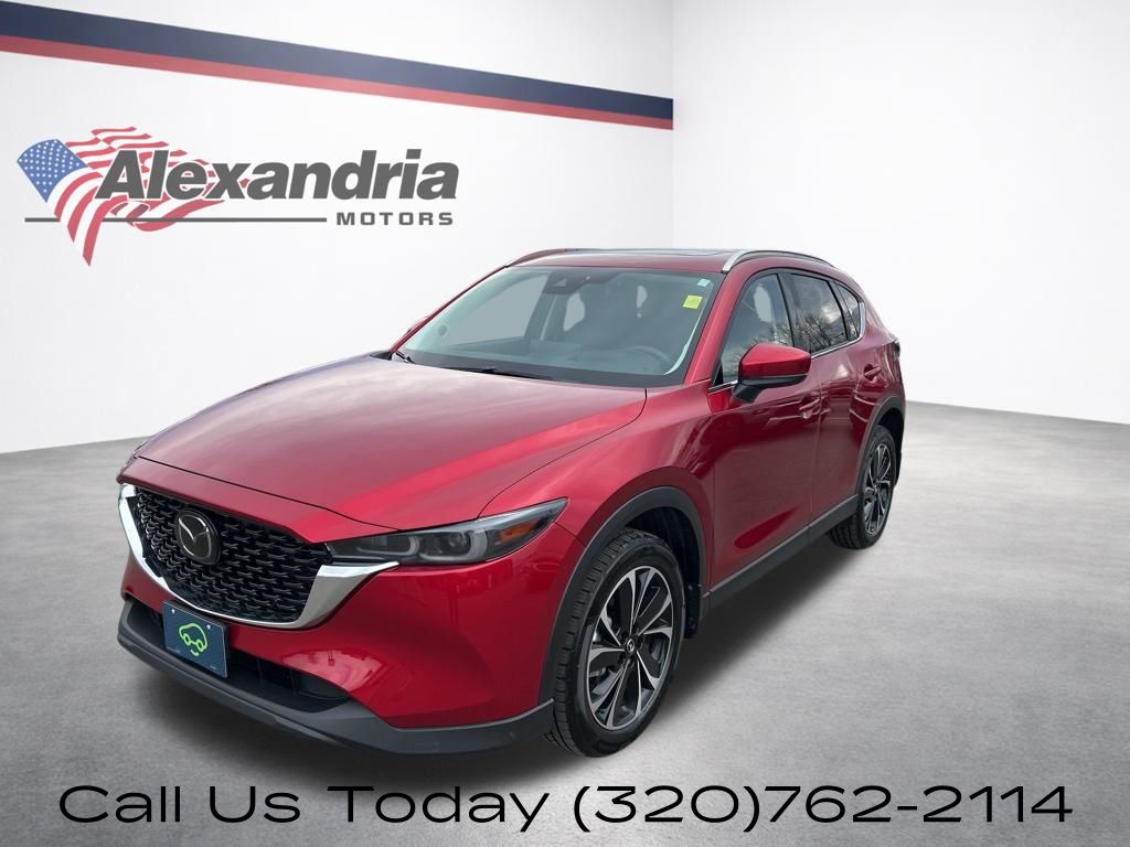 Soul Red Crystal Metallic 2023 Mazda CX-5 2.5 S Premium Plus AWD SUV / Crossover All-Wheel Drive 6-Speed Automatic