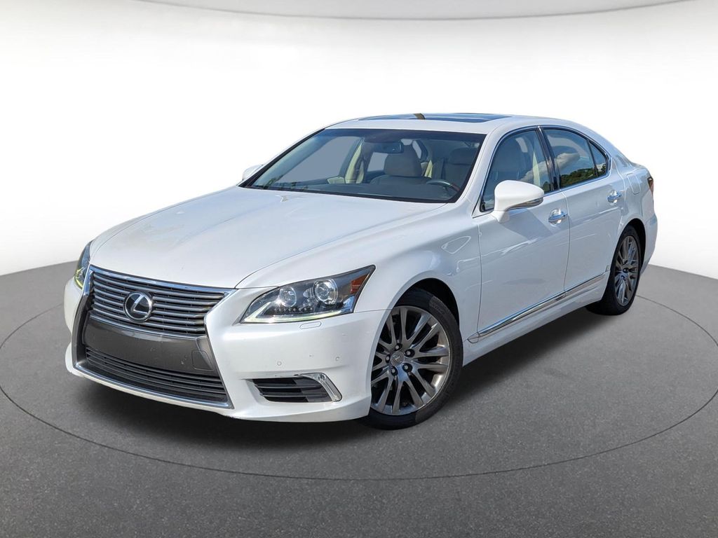 Starfire Pearl 2013 Lexus LS Sedan Rear-Wheel Drive 8-Speed Automatic