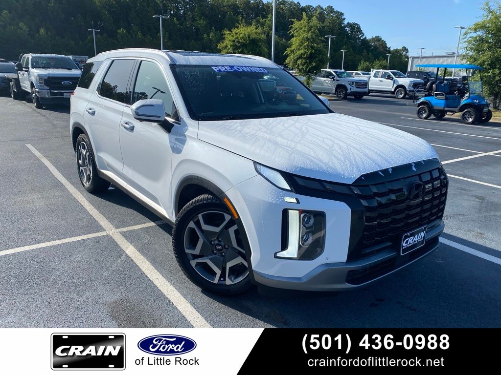 Hyper White 2024 Hyundai Palisade SUV / Crossover All-Wheel Drive 8-Speed Automatic
