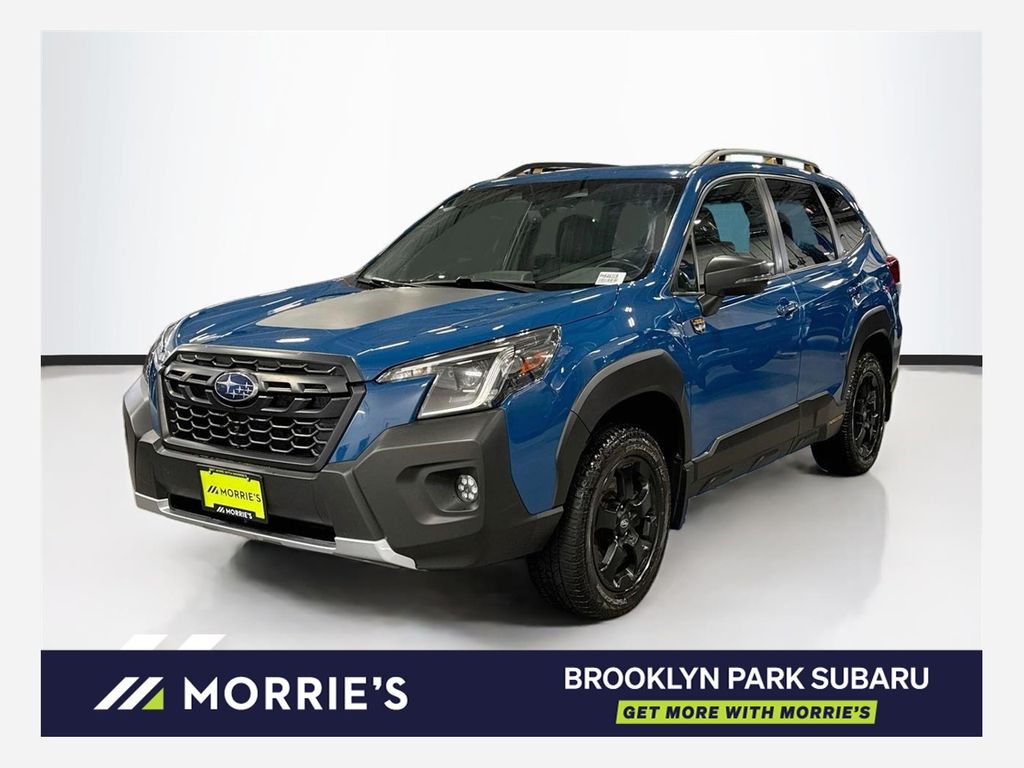 Geyser Blue 2023 Subaru Forester SUV / Crossover All-Wheel Drive Continuously Variable Transmission