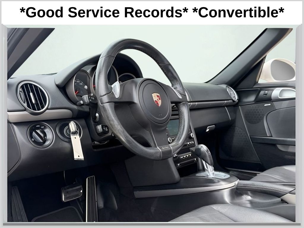 White 2011 Porsche Boxster Convertible Rear-Wheel Drive 7-Speed Automatic