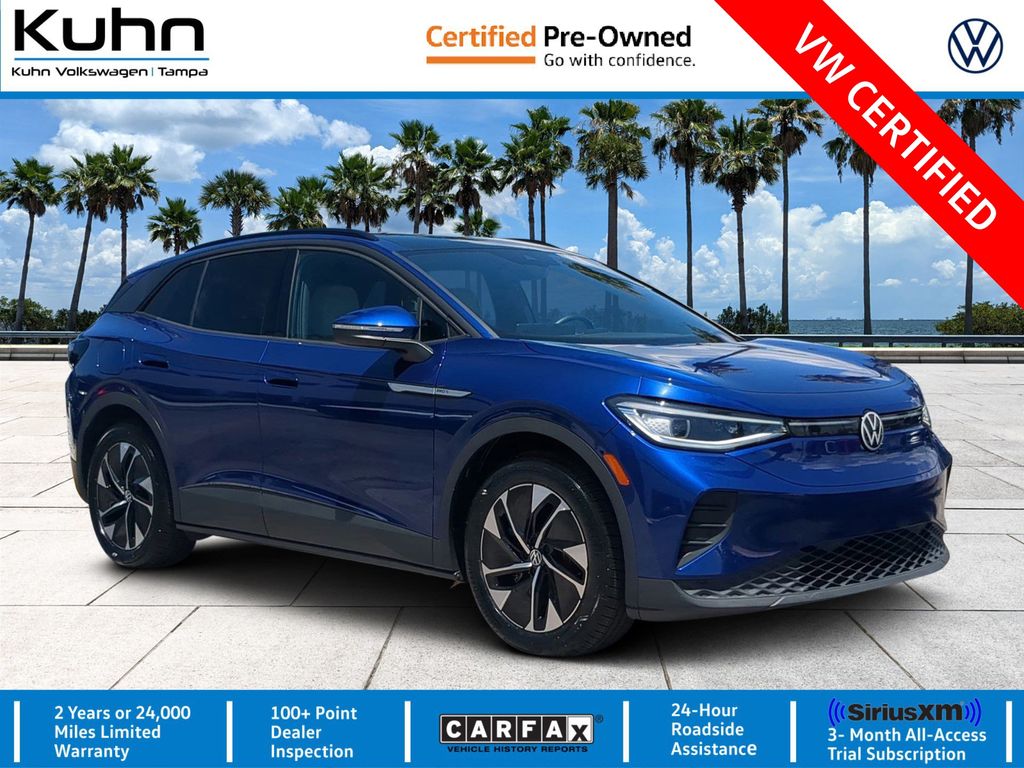 Dusk Blue Metallic 2022 Volkswagen ID.4 Pro S RWD SUV / Crossover Rear-Wheel Drive Automatic