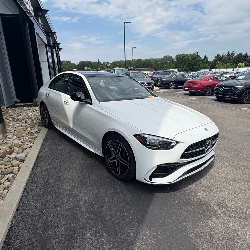 Certified Used 2023 Polar White Mercedes-Benz C 300 image 4