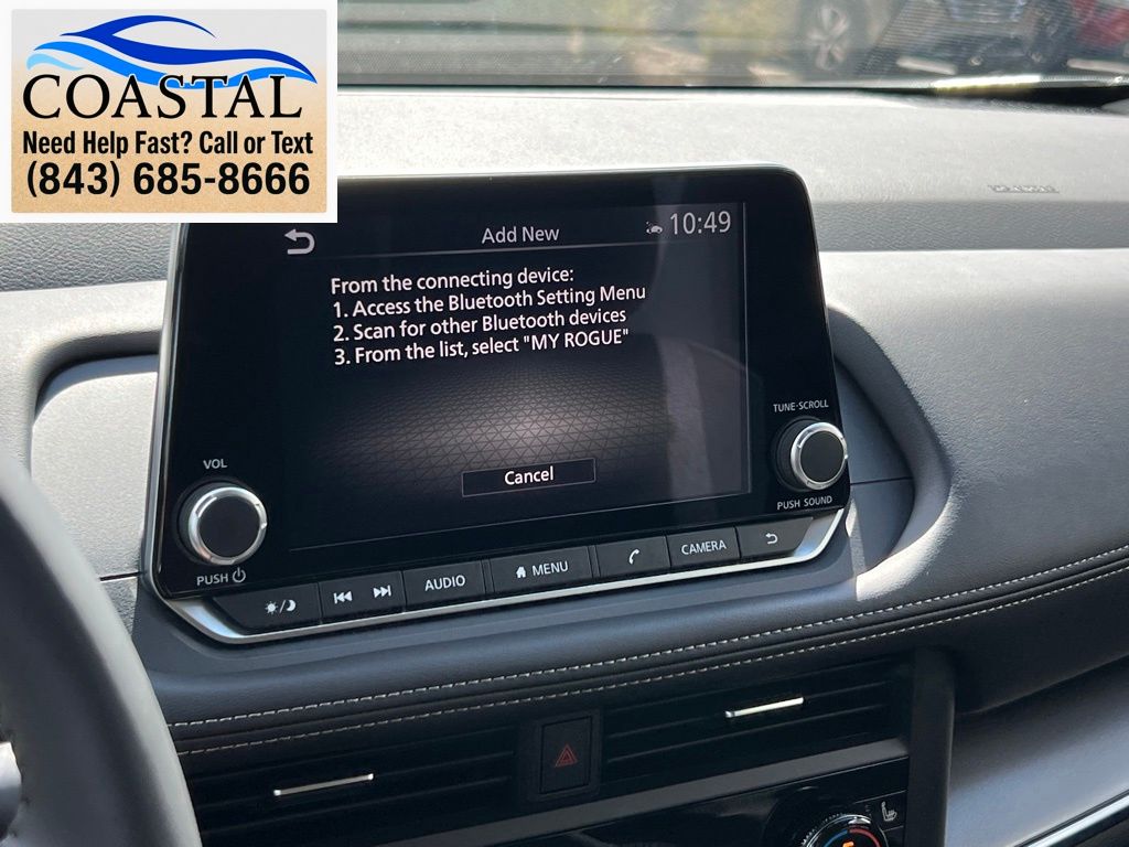 2026 Nissan Rogue SV White at Coastal Chevrolet Cadillac