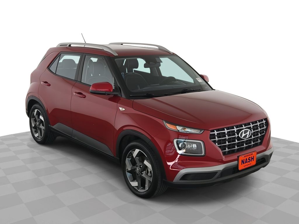Scarlet Red Pearl 2023 Hyundai Venue SUV / Crossover Front-Wheel Drive Continuously Variable Transmission