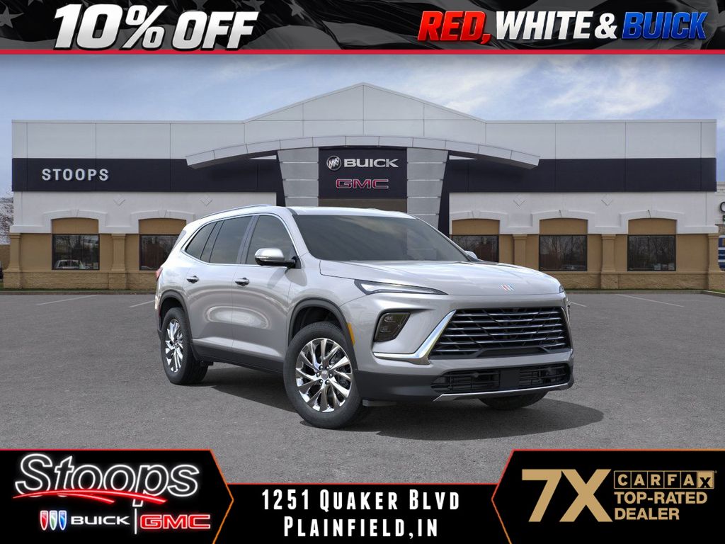 Moonstone Gray Metallic 2026 Buick Enclave SUV / Crossover Front-Wheel Drive 8-Speed Automatic
