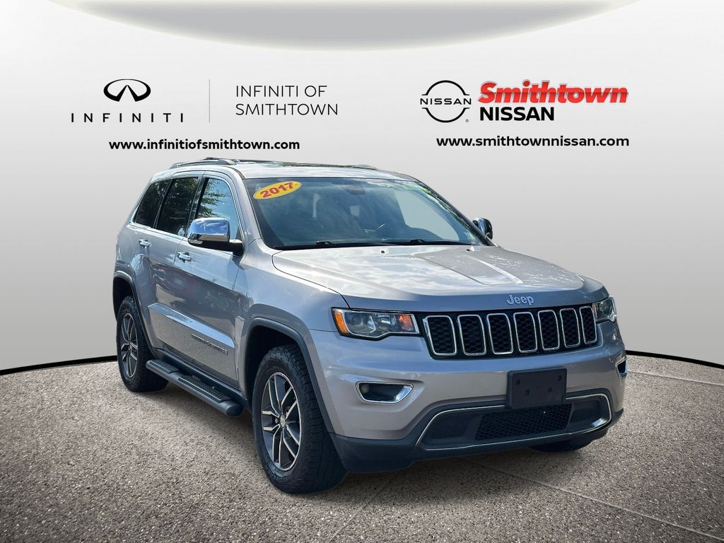 Billet Silver Metallic 2017 Jeep Grand Cherokee SUV / Crossover Four-Wheel Drive 8-Speed Automatic