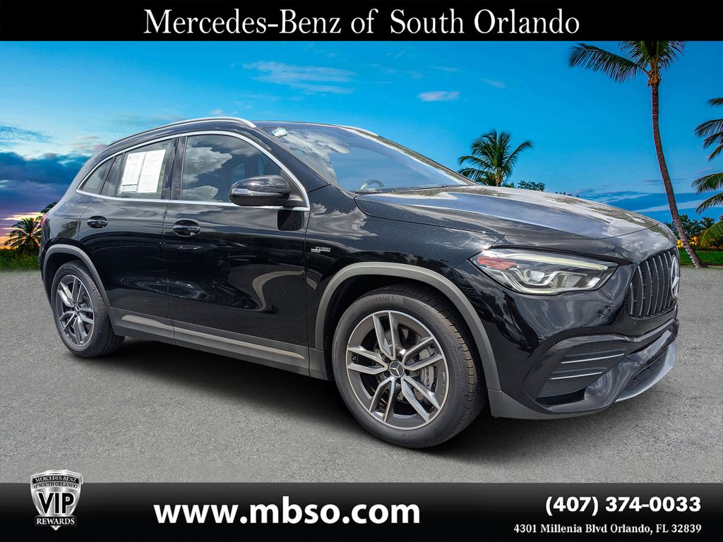 Night Black 2021 Mercedes-Benz GLA SUV / Crossover All-Wheel Drive 8-Speed Automatic