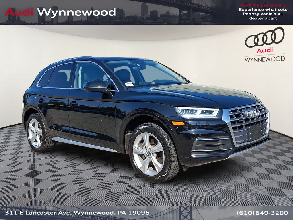 Black Metallic 2020 Audi Q5 SUV / Crossover All-Wheel Drive 7-Speed Automatic