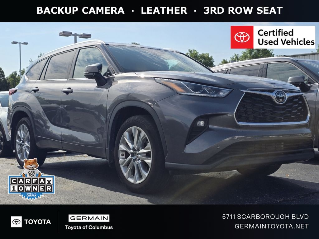 Magnetic Gray Metallic 2024 Toyota Highlander SUV / Crossover All-Wheel Drive 8-Speed Automatic