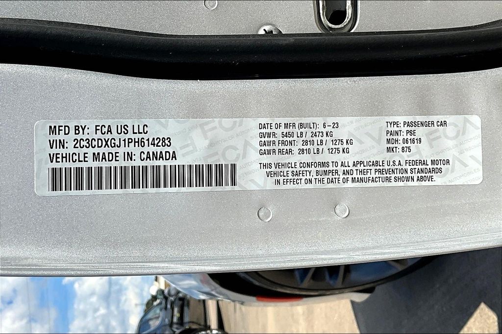 2023 Dodge Charger R/T Scat Pack Silver at Central Houston Nissan