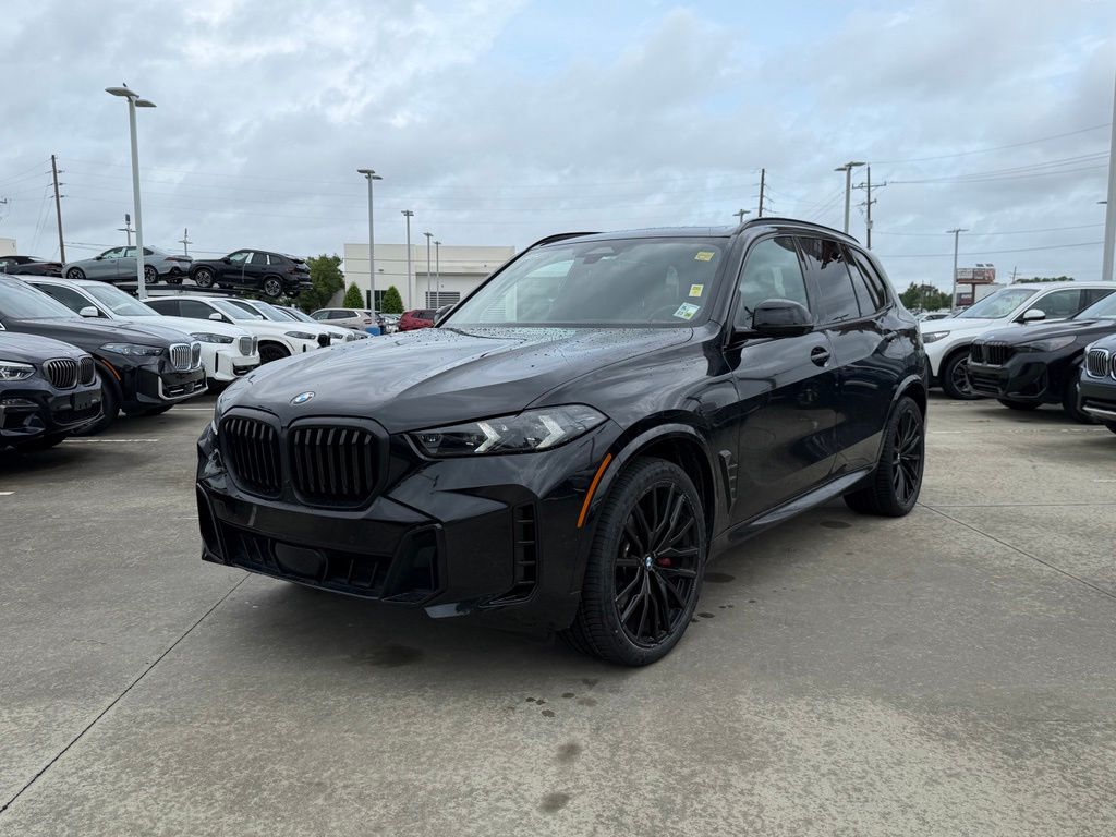 Black Sapphire Metallic 2024 BMW X5 SUV / Crossover All-Wheel Drive 8-Speed Automatic