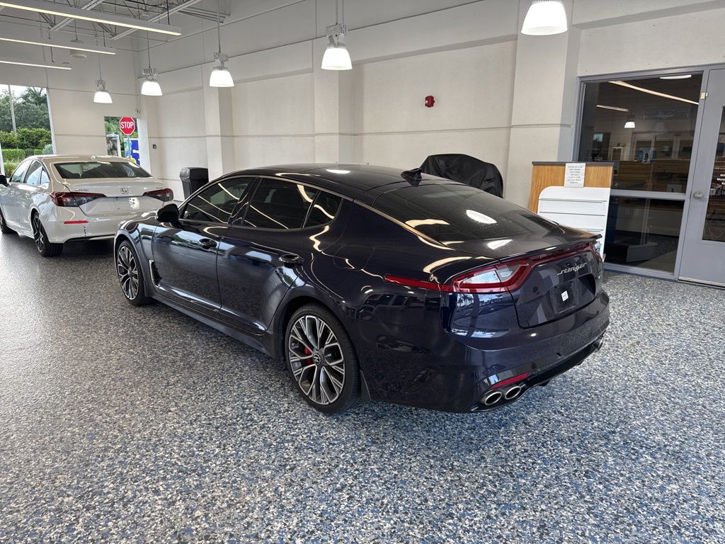 Used 2020 Deep Chroma Blue Kia GT image 3