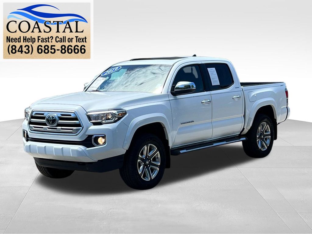 2019 Toyota Tacoma Limited White at Bob King Buick GMC
